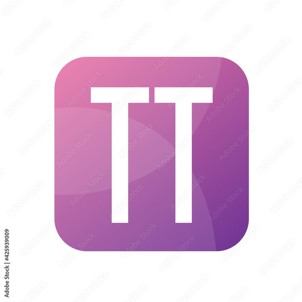 TT Letter Logo Design With Simple style TT Letter Logo Design With Simple style