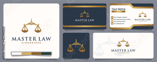 master law , justice , logo design inspiration