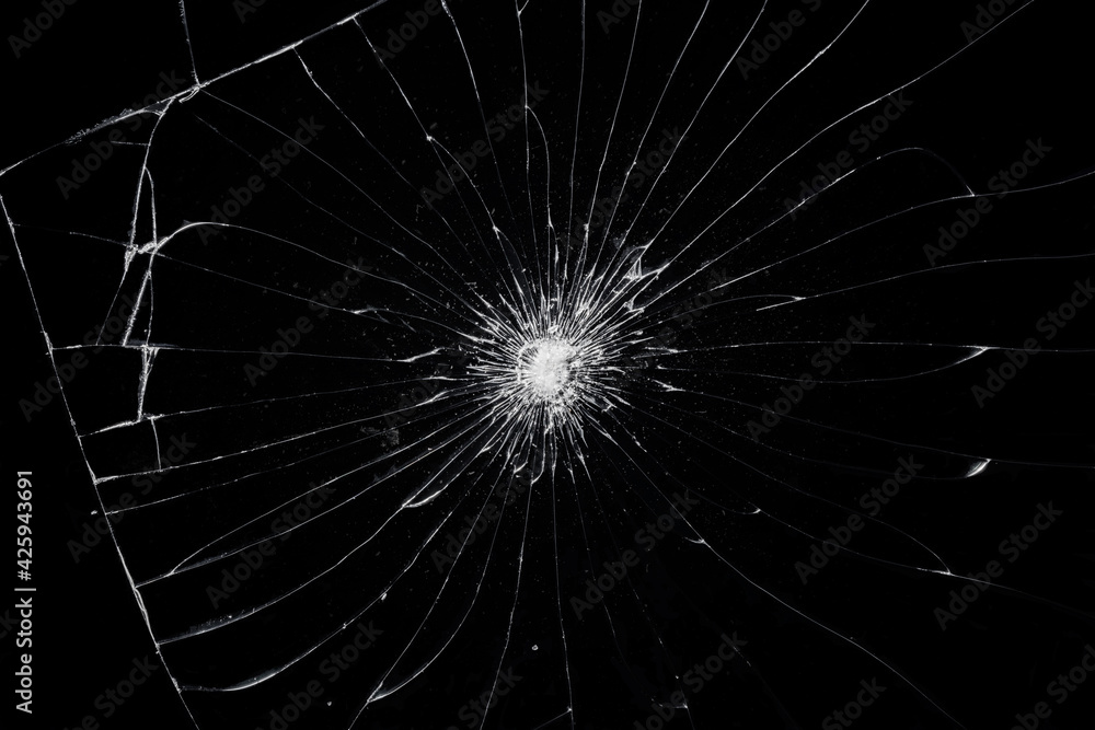 Broken glass dark background texture, Cracked touch screen phone. Broken glass dark background texture, Cracked touch screen phone.