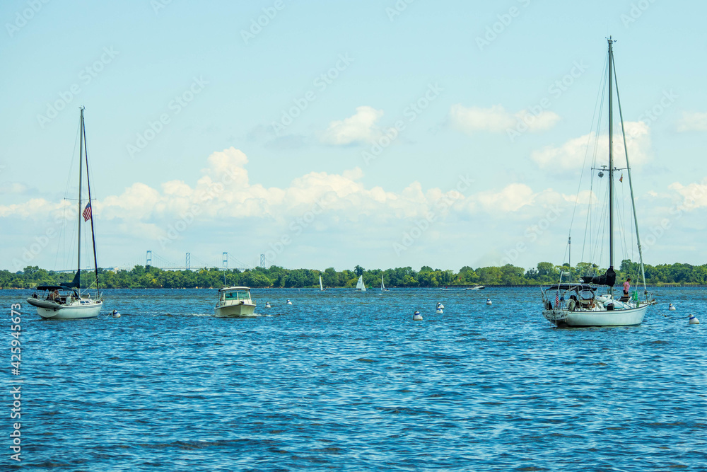 Boats on the lake, Annapolis Boats on the lake, Annapolis