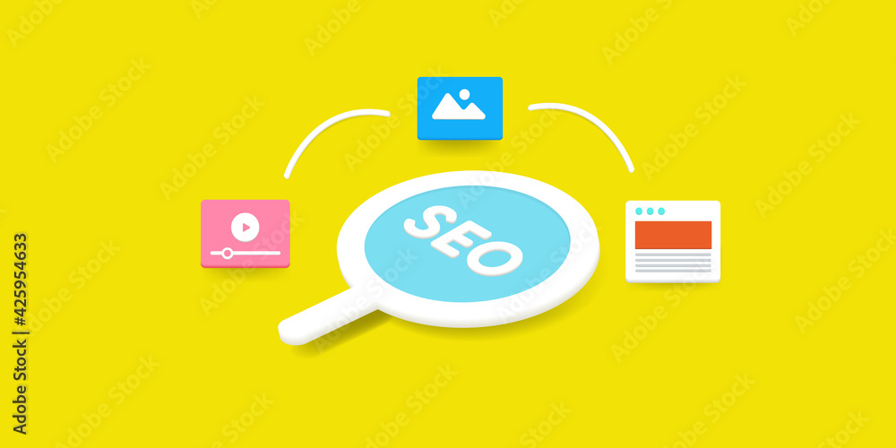 Isometric SEO concept. Digital marketing strategy integrated with SEO campaign. 3d SEO background. Isometric SEO concept. Digital marketing strategy integrated with SEO campaign. 3d SEO background.