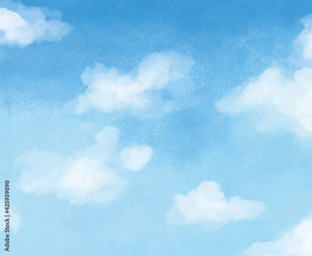 青空 雲 入道雲 夏 イラスト 手描き
青空 雲 入道雲 夏 イラスト 手描き