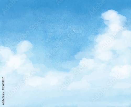 青空 雲 入道雲 夏 イラスト 手描き Stock Illustration Adobe Stock 青空 雲 入道雲 夏 イラスト 手描き Stock Illustration Adobe Stock