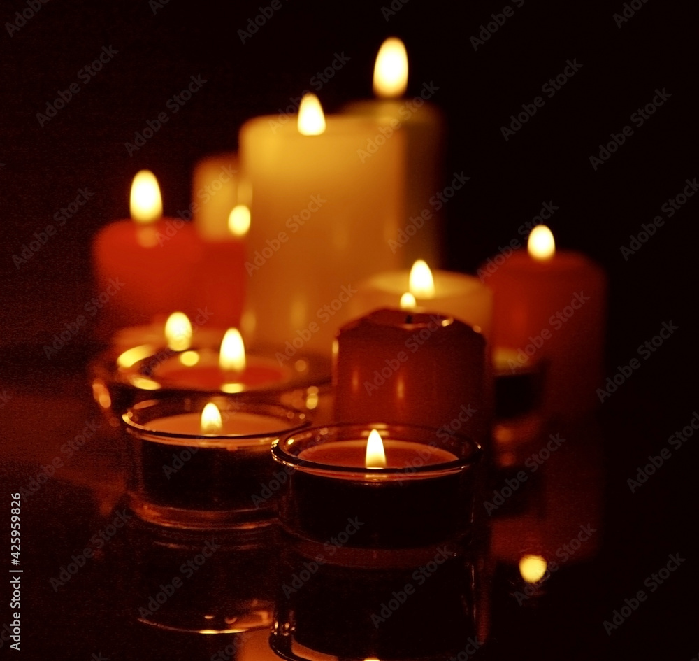 burning candles in the dark burning candles in the dark