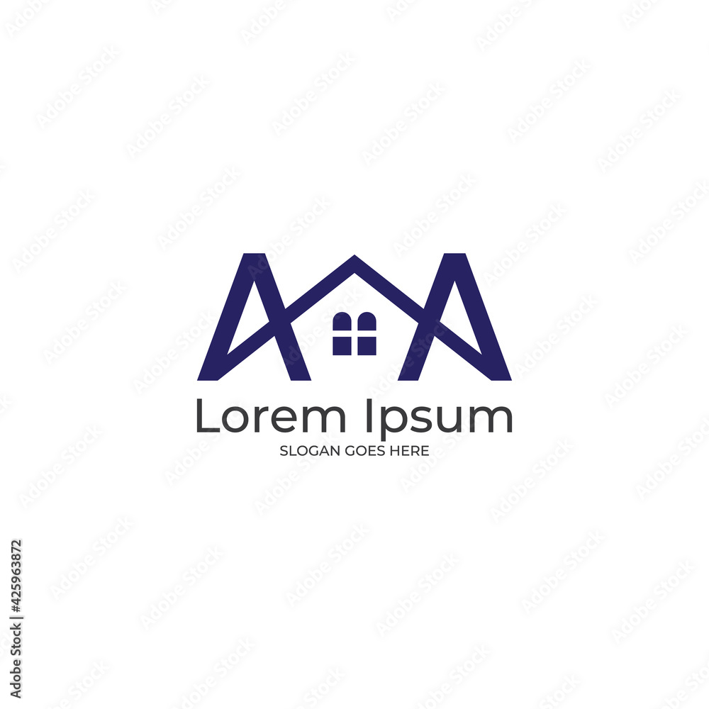 Real estate logo, Property logo, House logo vector design Real estate logo, Property logo, House logo vector design