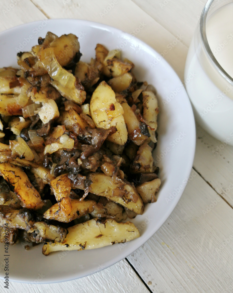 Fried potato Fried potato