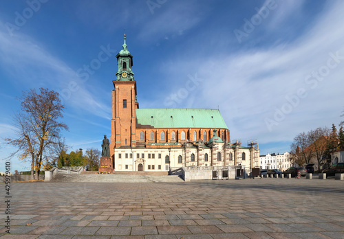 Gniezno, Poland. Cathedral Basilica of the Assumption of the Blessed Virgin Mary and St. Adalbert