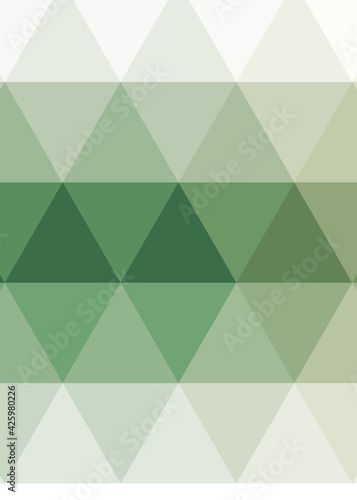 Abstract color Low-Polygones Generative Art background illustration
