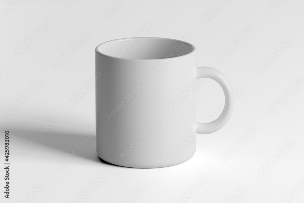 Ceramic Mug Mockup- 3d rendering Ceramic Mug Mockup- 3d rendering