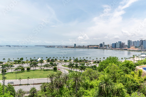 Green view of Luanda City