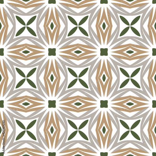 Ornament seamless pattern. Mandala background
