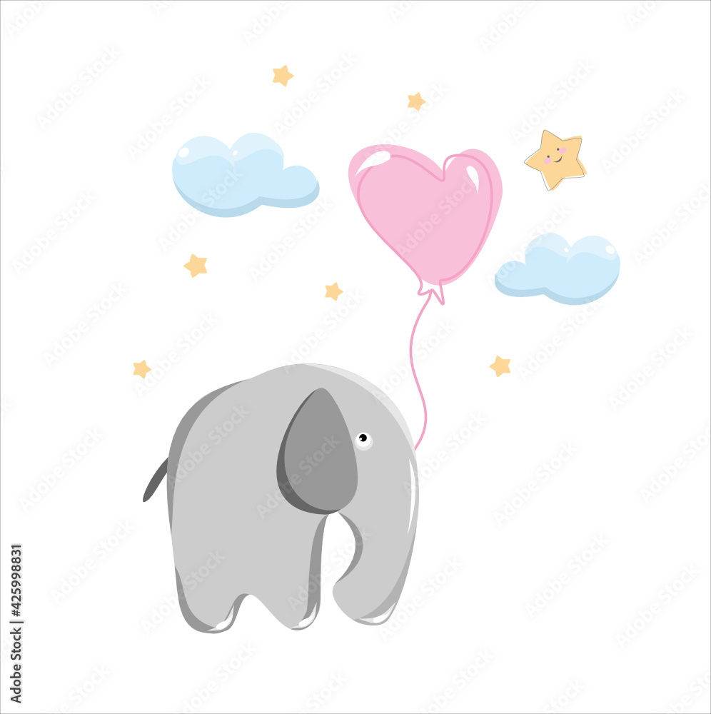 elephant, balloon, balls, clouds, animals, africa, sad elephant, stars, cloud, baby, sky, background, banner, fabric, space, star, cute, mimi, smile, funny, cute, baby, for kids, wallpaper elephant, balloon, balls, clouds, animals, africa, sad elephant, stars, cloud, baby, sky, background, banner, fabric, space, star, cute, mimi, smile, funny, cute, baby, for kids, wallpaper