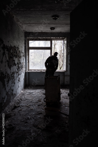 Travel in Pripyat, near Chernobyl