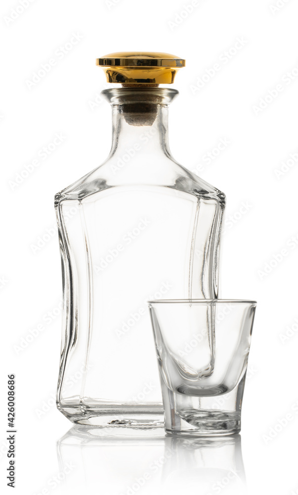 empty whiskey bottle and glass empty whiskey bottle and glass
