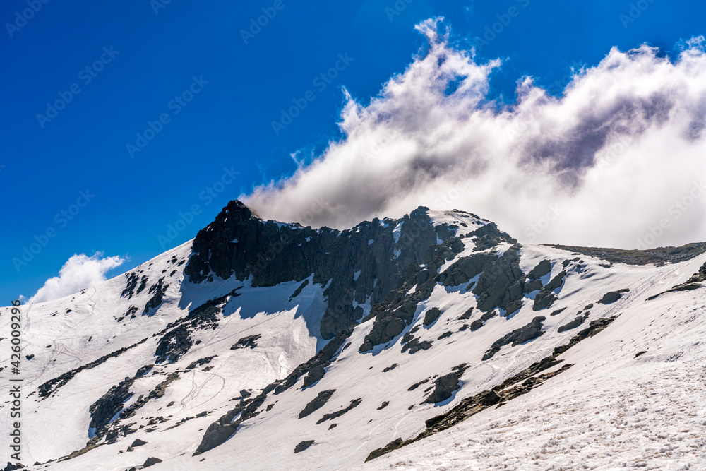El pico de Peñalara El pico de Peñalara