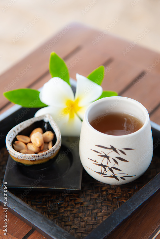 Fototapeta premium Herbal drink