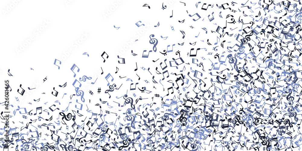 Music note symbols vector wallpaper. Melody Music note symbols vector wallpaper. Melody