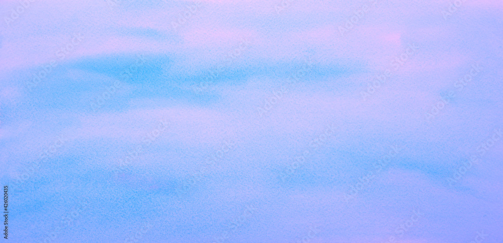 Handmade, hand drawn. Pastel blue, purple watercolor. Painted stain on paper. Handmade abstract paintbrush texture background. Handmade, hand drawn. Pastel blue, purple watercolor. Painted stain on paper. Handmade abstract paintbrush texture background.