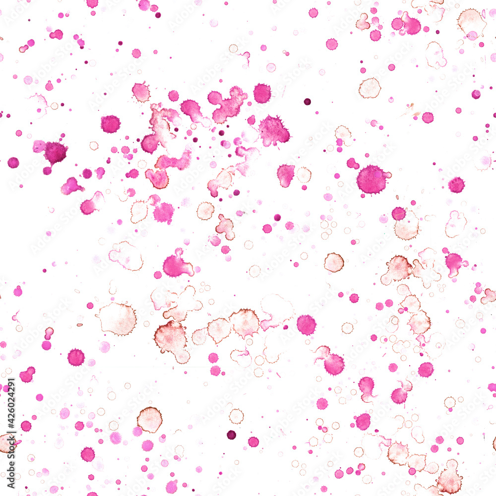 Pattern simple light paint stains on paper. Splashes of color watercolor. Abstract painting in ink. Pattern simple light paint stains on paper. Splashes of color watercolor. Abstract painting in ink.
