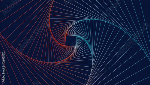 abstract blue background with lines, Line abstract background, Abstract pattern from lines