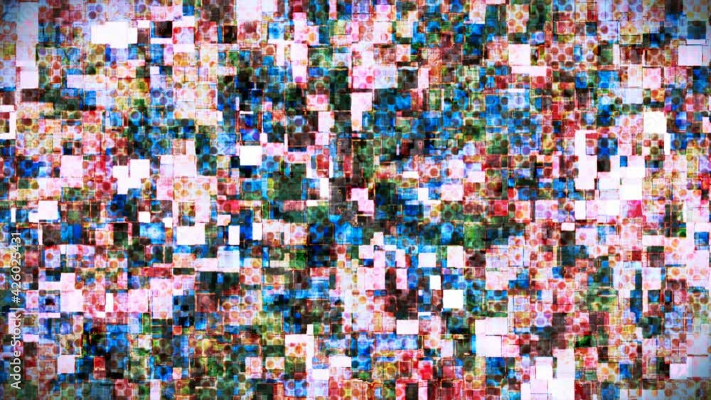 Broadcast Hi-Tech Glittering Abstract Patterns Wall, Multi Color, Events, 2D, Loopable, 4K Broadcast Hi-Tech Glittering Abstract Patterns Wall, Multi Color, Events, 2D, Loopable, 4K