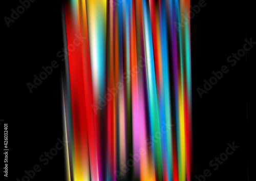 Abstract Cool Shiny Vertical Lines and Stripes Background