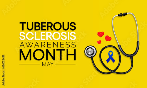 Tuberous Sclerosis Complex (TSC) awareness month observed each year in May. it is a rare, multi system genetic disease that causes non-cancerous tumors to grow in the brain and on other vital organs.