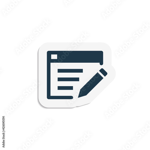 Copywriting - Sticker