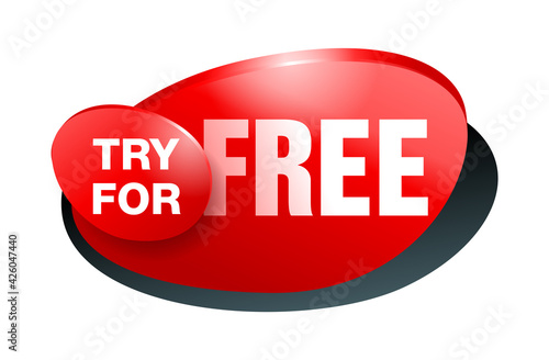 Try for free badge for special offers