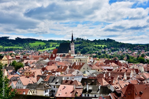Obraz na plátně the royal city of Český Krumlov