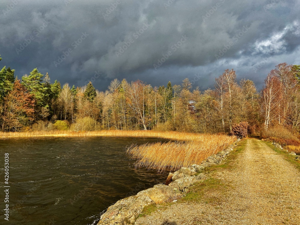 Swedish lake Asnen