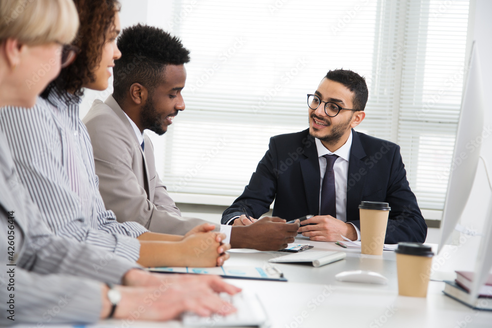 Business people working together in the office Business people working together in the office