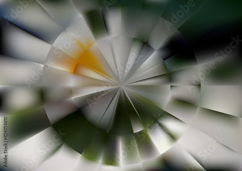 Abstract Dark Color Geometric Illusion Background Vector Graphic