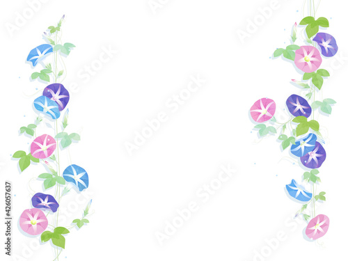 あさがおのフレーム