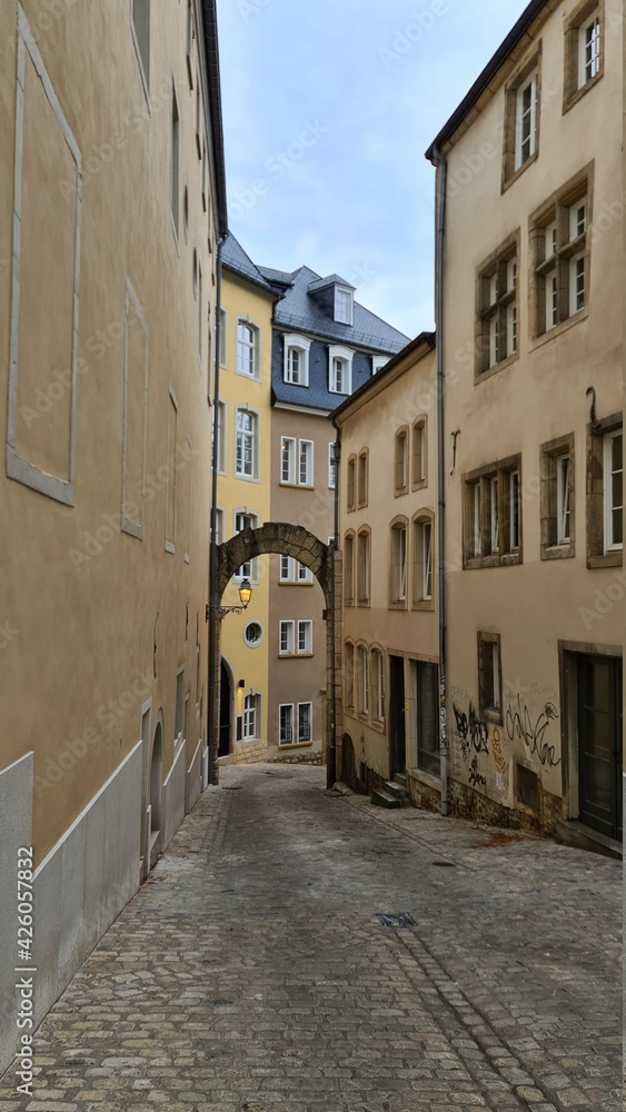 Fototapeta premium street in the town