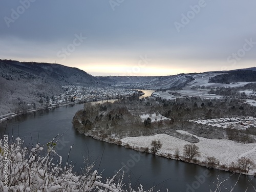 lake in winter