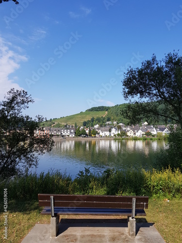bench on the lake