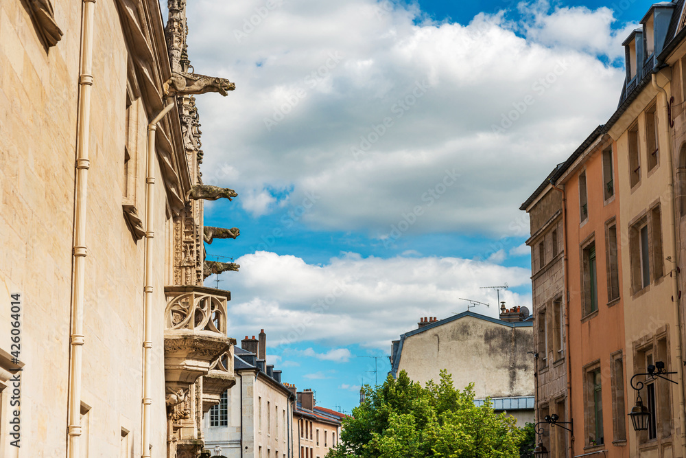 Street view of Nancy city, France