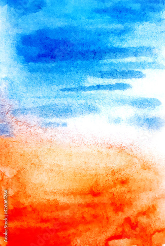 abstract background watercolor art color
