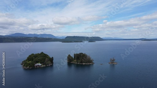 Comunidad Mapuche en Lago Calafquén, Licanray, Chile