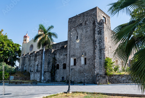 Convent of Santo Domingo de Guzman, Oaxtepec, Mexico photo