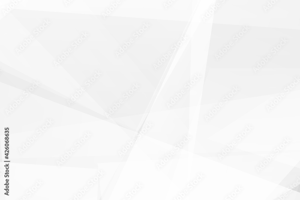 Obraz premium Abstract white and grey on light silver background modern design. Vector illustration EPS 10.