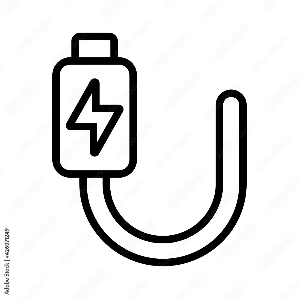 charge icon vector charge icon vector