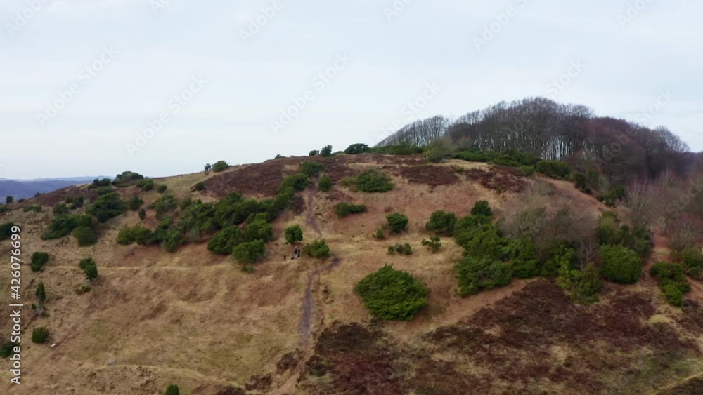Aerial Shot of a Beautiful Forest in Denmark Aerial Shot of a Beautiful Forest in Denmark