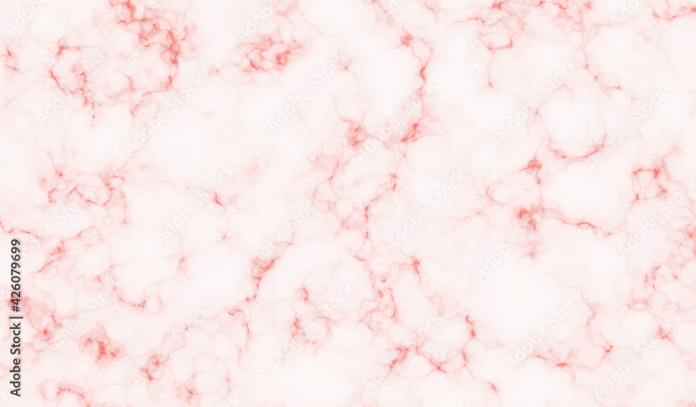 Pink marble. A plate with beautiful stains. Luxurious white and pink texture background. Vector. Panoramic marble texture design for banner, invitation, wallpaper Pink marble. A plate with beautiful stains. Luxurious white and pink texture background. Vector. Panoramic marble texture design for banner, invitation, wallpaper