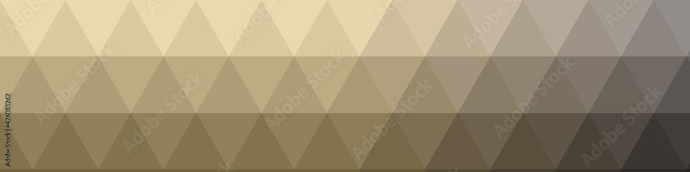 Fototapeta premium Abstract color Low-Polygones Generative Art background illustration