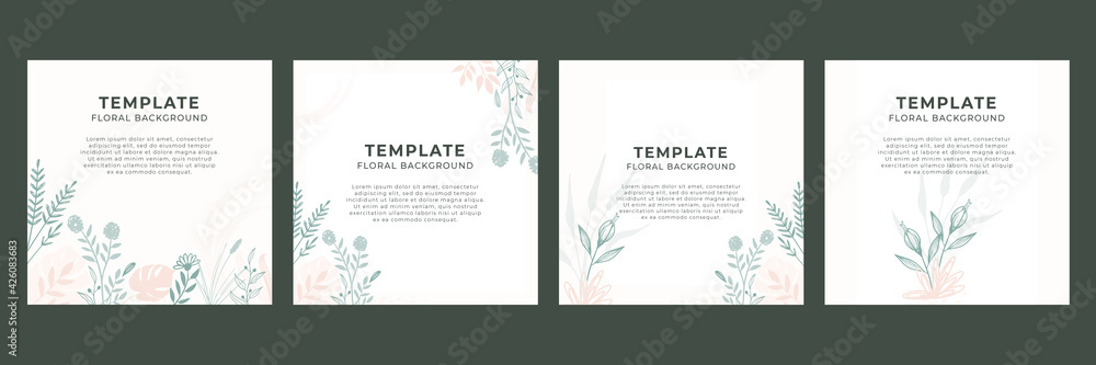 Abstract trendy universal artistic background templates with boho botanical minimal line art. Good for cover, invitation, banner, placard, brochure, poster, card, flyer and other.
Abstract trendy universal artistic background templates with boho botanical minimal line art. Good for cover, invitation, banner, placard, brochure, poster, card, flyer and other.