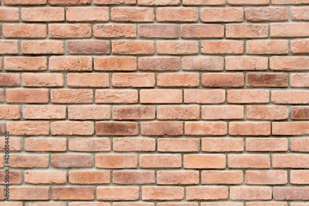 Grunge old red brick pattern wall textured background. Grunge old red brick pattern wall textured background.