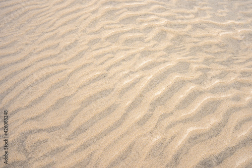 Sand pattern close up © Dafne