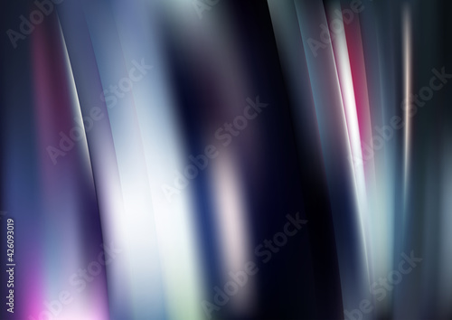 Black Blue and Purple Shiny Vertical Stripes Background Image